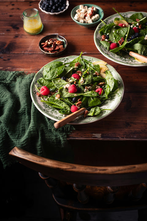 Salads and steamed dishes